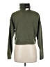 New Balance 100% Polyester Green Turtleneck Sweater Size M - photo 2