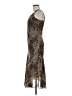 Essentials by Milano 100% Polyester Animal Print Brown Cocktail Dress Size 6 - photo 5