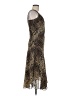 Essentials by Milano 100% Polyester Animal Print Brown Cocktail Dress Size 6 - photo 4