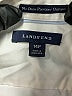 Lands' End 100% Baumwolle Ivory Short Sleeve Blouse Size 14 (petite) - photo 7