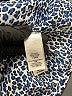 Juicy Couture 100% Polyester Print Blue Long Sleeve Blouse Size M - photo 8