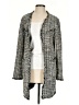 Laundry by Shelli Segal Houndstooth Gray Coat Size S - photo 1