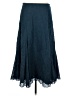 J.Jill Chevron-herringbone Teal Casual Skirt Size 8 - photo 2