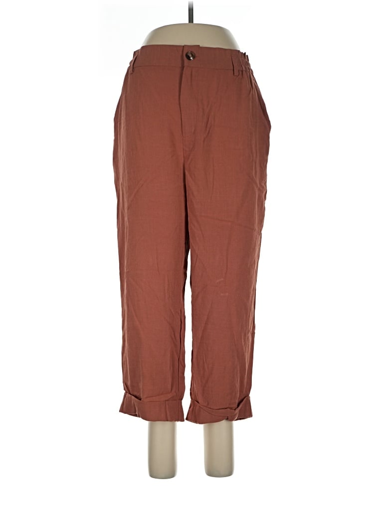 Pre-owned Halara Casual Pants In Brown