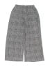 Zara 100% Elastane Houndstooth Gray Casual Pants Size 6 - photo 1