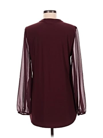 White House Black Market Long Sleeve Blouse (view 2)