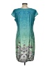 R&K Paisley Teal Casual Dress Size L - photo 2