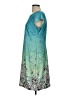 R&K Paisley Teal Casual Dress Size L - photo 5