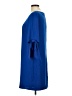 CeCe 100% Polyester Solid Blue Casual Dress Size 10 - photo 5