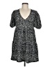 Stradivarius Animal Print Black Casual Dress Size M - photo 1