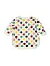 Baby Gap 100% Cotton Polka Dots White Pullover Sweater Size 3-6 mo - photo 2