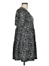 Stradivarius Animal Print Black Casual Dress Size M - photo 4