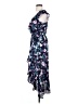 Socialite 100% Polyester Floral Blue Cocktail Dress Size XS - photo 5