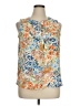 Papermoon Orange Sleeveless Blouse Size XL - photo 1