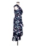 Socialite 100% Polyester Floral Blue Cocktail Dress Size XS - photo 4