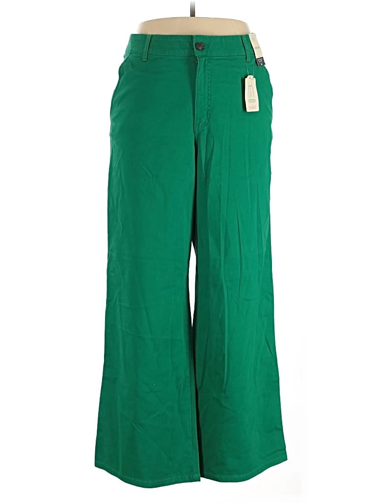 Pre-owned St. John's Bay Casual Pants In Green