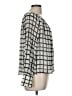 Calvin Klein Silver 3/4 Sleeve Blouse Size M - photo 4