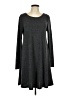 Old Navy Solid Gray Casual Dress Size L - photo 1
