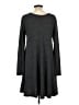 Old Navy Solid Gray Casual Dress Size L - photo 2