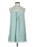 BCBGeneration 100% Polyester Teal Casual Dress Size XXS - photo 1