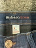 Style&Co Chevron-herringbone Blue Jeans Size 8 - photo 7