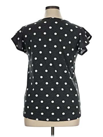 Perfect Peach Short Sleeve Top (view 2)