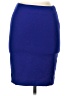 H&M Solid Blue Casual Skirt Size 6 - photo 1