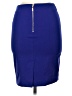 H&M Solid Blue Casual Skirt Size 6 - photo 2