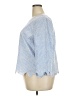 Ann Taylor Blue 3/4 Sleeve Blouse Size XXL - photo 5
