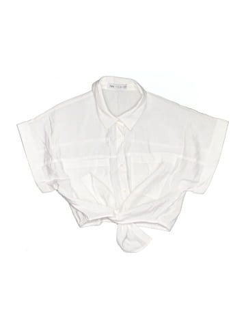 Zara Kids Short Sleeve Blouse (view 1)