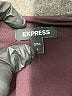 Express Black Burgundy Bodysuit Size L - photo 3