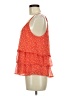 Sienna Sky 100% Polyester Orange Sleeveless Top Size M - photo 5