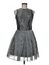 Tadashi 100% Polyester Gray Cocktail Dress Size 8 - photo 1