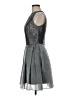 Tadashi 100% Polyester Gray Cocktail Dress Size 8 - photo 5
