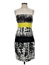 BCBGMAXAZRIA Graphic Black Cocktail Dress Size 4 - photo 1
