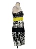 BCBGMAXAZRIA Graphic Black Cocktail Dress Size 4 - photo 4