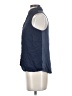Splendid 100% Rayon Blue Sleeveless Button-Down Shirt Size XS - photo 5