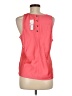 J.Crew 100% Polyester Orange Sleeveless Top Size M - photo 2