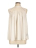 Worthington 100% Polyester Ivory Sleeveless Blouse Size L - photo 1