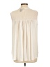 Worthington 100% Polyester Ivory Sleeveless Blouse Size L - photo 2