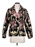 Soft Surroundings 100% Polyester Floral Damask Black Gold Jacket Size XS - photo 1