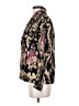 Soft Surroundings 100% Polyester Floral Damask Black Gold Jacket Size XS - photo 5