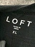 Ann Taylor LOFT 100% Cotton Black Pullover Sweater Size XL - photo 7