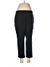 Purejill Solid Black Active Pants Size Med Petite - photo 1