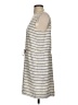 Joie Stripes Gray Casual Dress Size S - photo 5