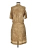 Halston Heritage 100% Polyester Tan Casual Dress Size 6 - photo 2
