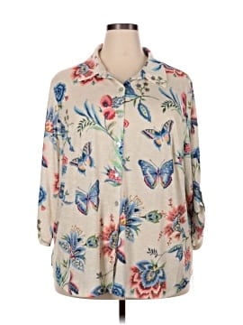 Alfred Dunner 3/4 Sleeve Blouse