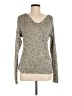 Alya Tweed Gray Pullover Sweater Size M - photo 1