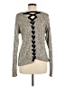 Alya Tweed Gray Pullover Sweater Size M - photo 2