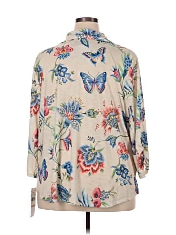 Alfred Dunner 3/4 Sleeve Blouse (view 2)